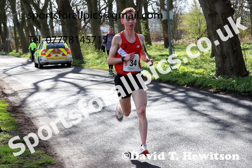Senior Mens 12 Stage Road Relay, 2026 Northern Mens 12 and Womens 6 Stage Road Relays and Young Athletes 5k, Sheepmount Stadium, Carlisle. Photo: David T. Hewitson/Sports for All Pics